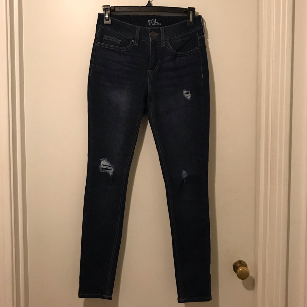 Time and Tru Women’s High Rise Skinny Jeans Size 6